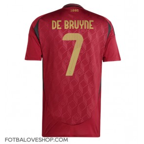 Belgie Kevin De Bruyne #7 Domácí Dres ME 2024 Krátký Rukáv