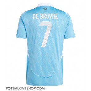 Belgie Kevin De Bruyne #7 Venkovní Dres ME 2024 Krátký Rukáv