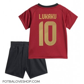 Belgie Romelu Lukaku #10 Dětské Domácí Dres ME 2024 Krátký Rukáv (+ trenýrky)