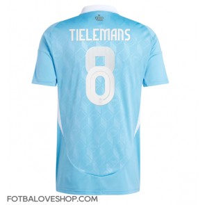 Belgie Youri Tielemans #8 Venkovní Dres ME 2024 Krátký Rukáv