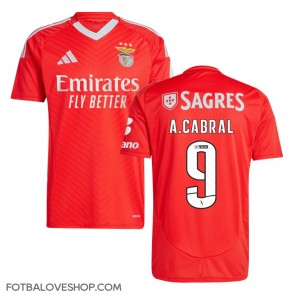 Benfica Arthur Cabral #9 Domácí Dres 2024-25 Krátký Rukáv