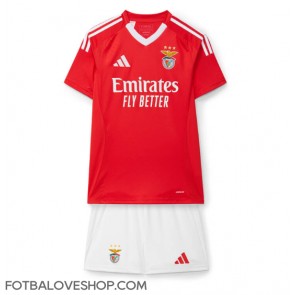 Benfica Dětské Domácí Dres 2024-25 Krátký Rukáv (+ trenýrky)