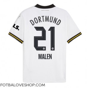 Borussia Dortmund Donyell Malen #21 Alternativní Dres 2024-25 Krátký Rukáv