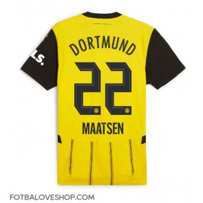 Borussia Dortmund Ian Maatsen #22 Domácí Dres 2024-25 Krátký Rukáv