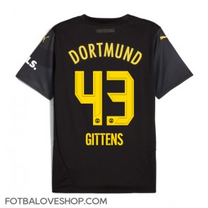 Borussia Dortmund Jamie Bynoe-Gittens #43 Venkovní Dres 2024-25 Krátký Rukáv