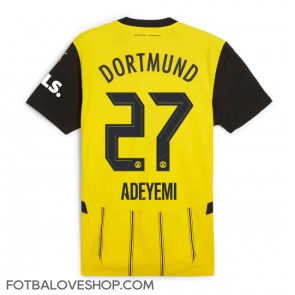 Borussia Dortmund Karim Adeyemi #27 Domácí Dres 2024-25 Krátký Rukáv