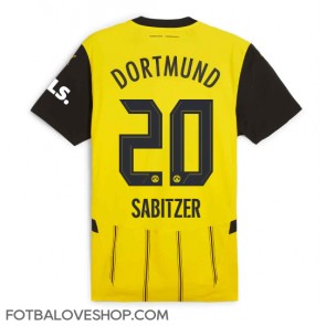 Borussia Dortmund Marcel Sabitzer #20 Domácí Dres 2024-25 Krátký Rukáv