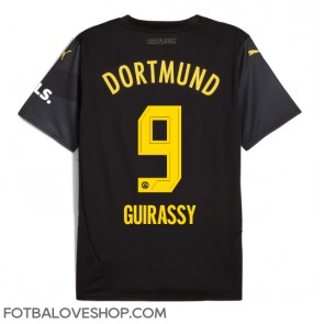 Borussia Dortmund Serhou Guirassy #9 Venkovní Dres 2024-25 Krátký Rukáv