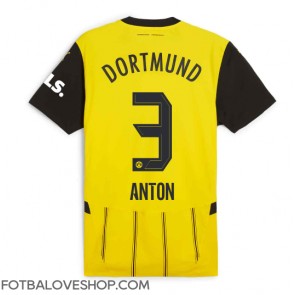 Borussia Dortmund Waldemar Anton #3 Domácí Dres 2024-25 Krátký Rukáv