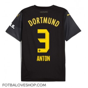 Borussia Dortmund Waldemar Anton #3 Venkovní Dres 2024-25 Krátký Rukáv