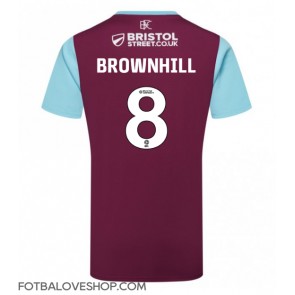 Burnley Josh Brownhill #8 Domácí Dres 2024-25 Krátký Rukáv