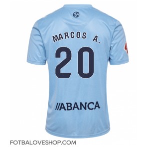 Celta Vigo Marcos Alonso #20 Domácí Dres 2024-25 Krátký Rukáv