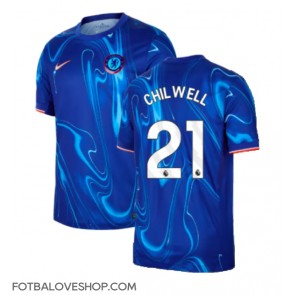 Chelsea Ben Chilwell #21 Domácí Dres 2024-25 Krátký Rukáv