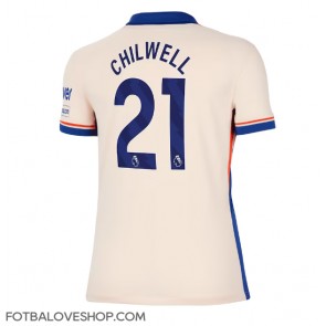 Chelsea Ben Chilwell #21 Dámské Venkovní Dres 2024-25 Krátký Rukáv