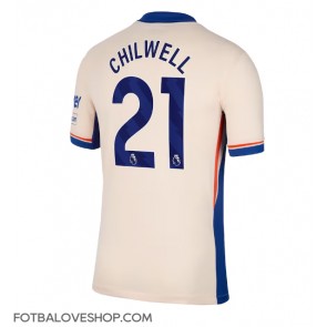 Chelsea Ben Chilwell #21 Venkovní Dres 2024-25 Krátký Rukáv