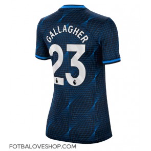 Chelsea Conor Gallagher #23 Dámské Venkovní Dres 2023-24 Krátký Rukáv