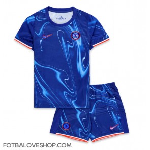 Chelsea Dětské Domácí Dres 2024-25 Krátký Rukáv (+ trenýrky)