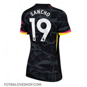 Chelsea Jadon Sancho #19 Dámské Alternativní Dres 2024-25 Krátký Rukáv