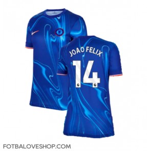 Chelsea Joao Felix #14 Dámské Domácí Dres 2024-25 Krátký Rukáv