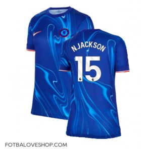 Chelsea Nicolas Jackson #15 Dámské Domácí Dres 2024-25 Krátký Rukáv