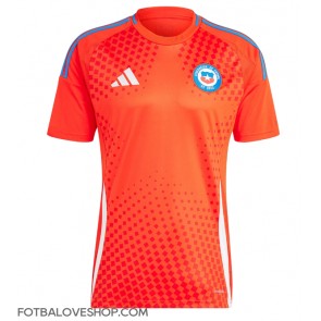 Chile Domácí Dres Copa America 2024 Krátký Rukáv