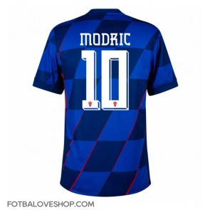 Chorvatsko Luka Modric #10 Venkovní Dres ME 2024 Krátký Rukáv