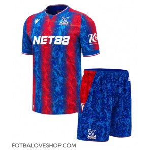 Crystal Palace Dětské Domácí Dres 2024-25 Krátký Rukáv (+ trenýrky)