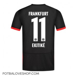 Eintracht Frankfurt Hugo Ekitike #11 Venkovní Dres 2024-25 Krátký Rukáv