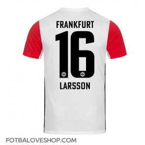 Eintracht Frankfurt Hugo Larsson #16 Domácí Dres 2024-25 Krátký Rukáv