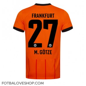 Eintracht Frankfurt Mario Gotze #27 Alternativní Dres 2024-25 Krátký Rukáv