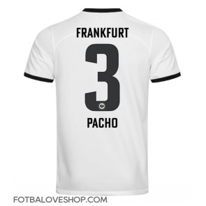 Eintracht Frankfurt Willian Pacho #3 Alternativní Dres 2023-24 Krátký Rukáv