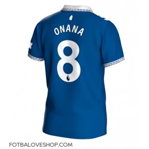 Everton Amadou Onana #8 Domácí Dres 2023-24 Krátký Rukáv