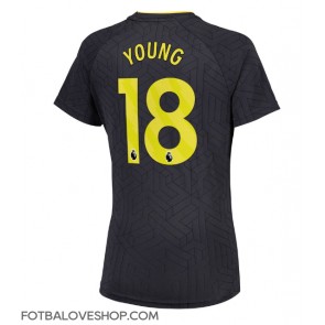 Everton Ashley Young #18 Dámské Venkovní Dres 2024-25 Krátký Rukáv