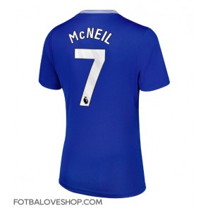 Everton Dwight McNeil #7 Dámské Domácí Dres 2024-25 Krátký Rukáv