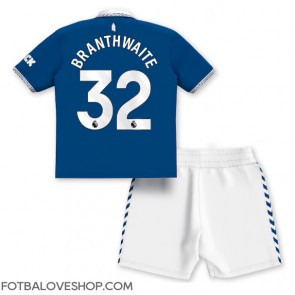 Everton Jarrad Branthwaite #32 Dětské Domácí Dres 2023-24 Krátký Rukáv (+ trenýrky)