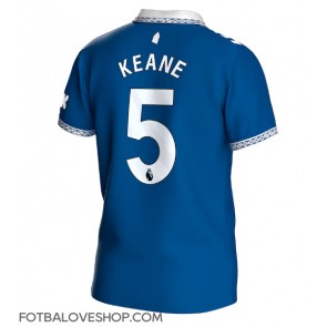 Everton Michael Keane #5 Domácí Dres 2023-24 Krátký Rukáv