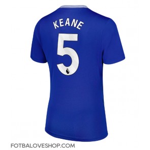 Everton Michael Keane #5 Dámské Domácí Dres 2024-25 Krátký Rukáv