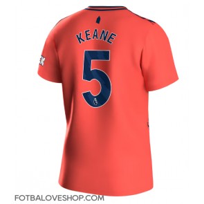 Everton Michael Keane #5 Venkovní Dres 2023-24 Krátký Rukáv