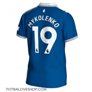 Everton Vitaliy Mykolenko #19 Domácí Dres 2023-24 Krátký Rukáv