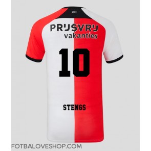 Feyenoord Calvin Stengs #10 Domácí Dres 2024-25 Krátký Rukáv