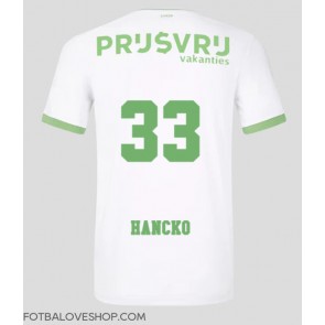 Feyenoord David Hancko #33 Alternativní Dres 2023-24 Krátký Rukáv