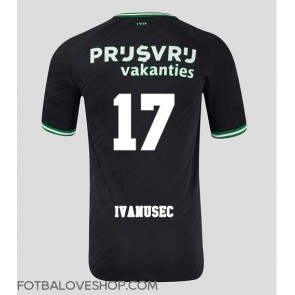 Feyenoord Luka Ivanusec #17 Venkovní Dres 2024-25 Krátký Rukáv