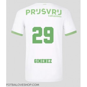 Feyenoord Santiago Gimenez #29 Alternativní Dres 2023-24 Krátký Rukáv