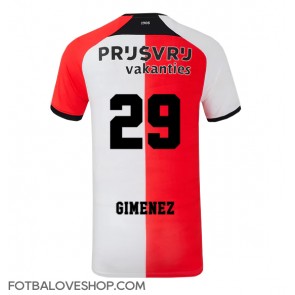 Feyenoord Santiago Gimenez #29 Domácí Dres 2024-25 Krátký Rukáv