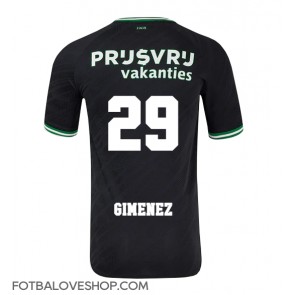 Feyenoord Santiago Gimenez #29 Venkovní Dres 2024-25 Krátký Rukáv