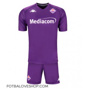 Fiorentina Dětské Domácí Dres 2024-25 Krátký Rukáv (+ trenýrky)