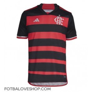 Flamengo Domácí Dres 2023-24 Krátký Rukáv