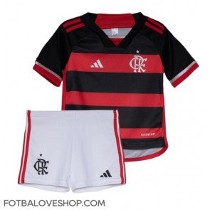 Flamengo Dětské Domácí Dres 2023-24 Krátký Rukáv (+ trenýrky)