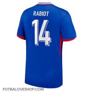 Francie Adrien Rabiot #14 Domácí Dres ME 2024 Krátký Rukáv