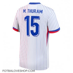 Francie Marcus Thuram #15 Venkovní Dres ME 2024 Krátký Rukáv